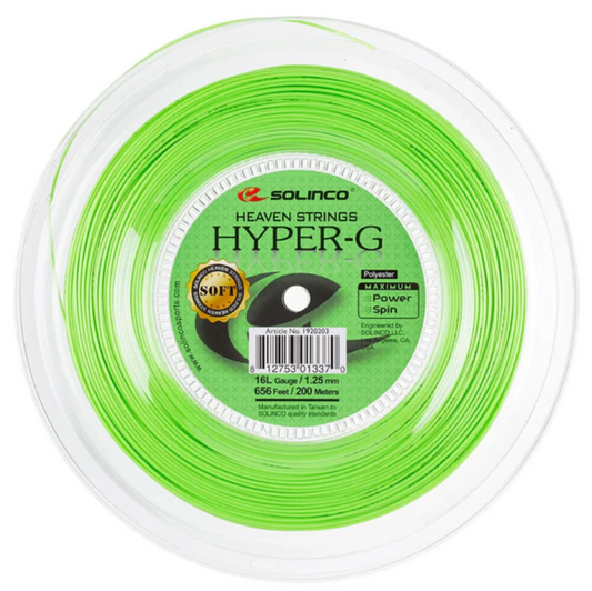 Solinco Hyper G Soft Reel (Green)