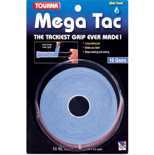 Tourna Mega Tac lot de 10 (Bleu)