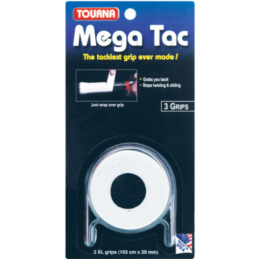 Tourna Mega Tac lot de 3 (Blanc)