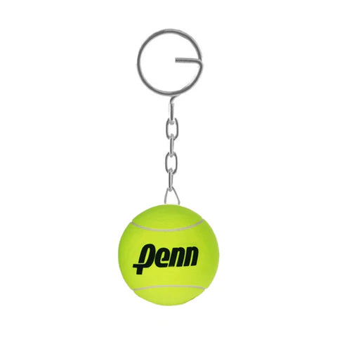 Head Mini Tennis Ball Keychain