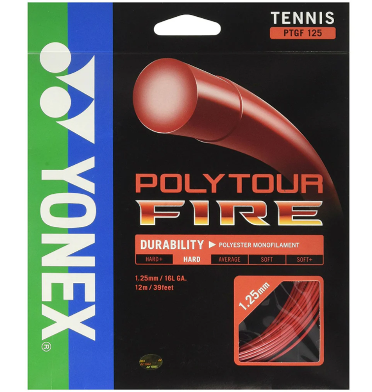 Yonex Polytour Fire set (Rouge)