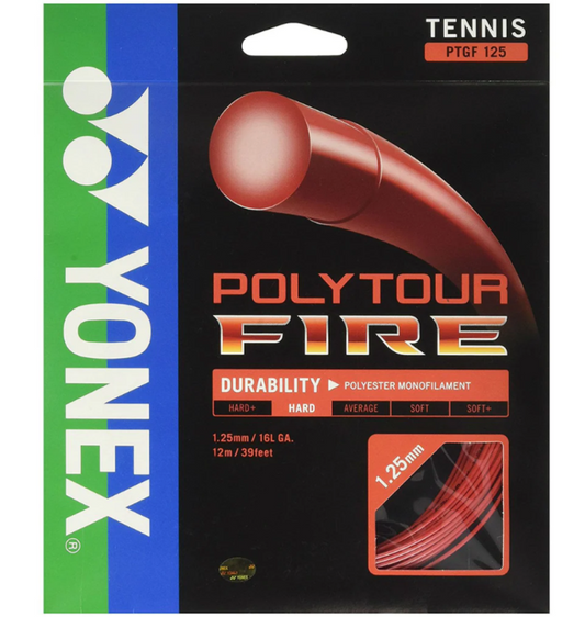 Yonex Polytour Fire Set (Red)