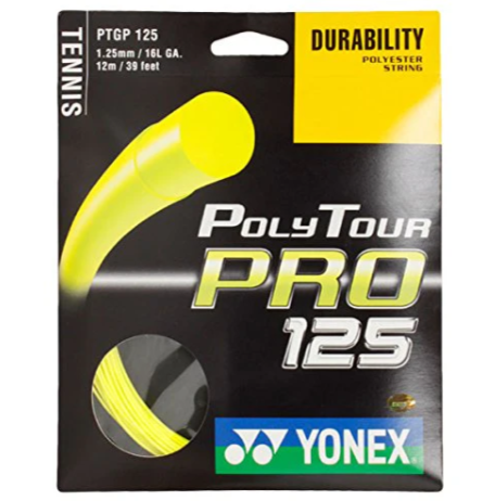 Yonex Polytour Pro set (Jaune Flash)