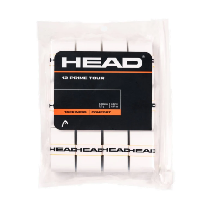 Head Prime Tour paquet de 12 (Blanc)