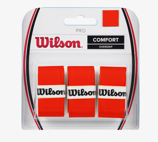 Wilson Pro Overgrip 3 Pack (Orange)