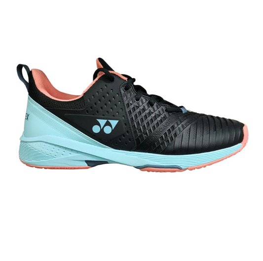 Yonex Sonicage 3 Clay Men's (Black/Sky Blue)