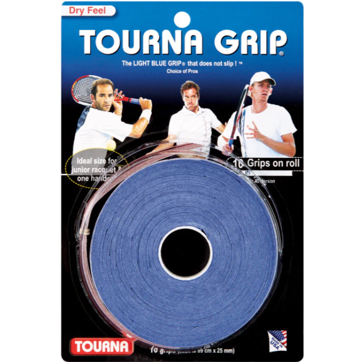 Tourna Grip Original XL lot de 10 (Bleu)