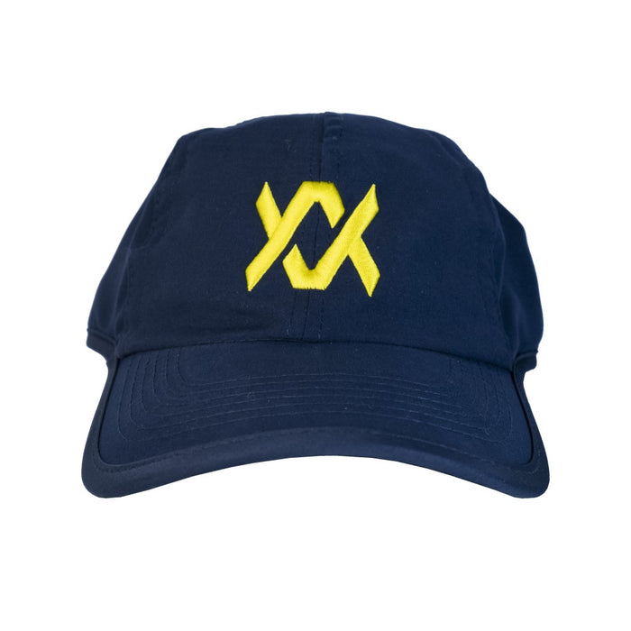 Volkl Perf Hat Large Logo - Navy/Yellow