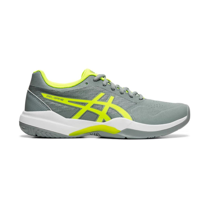 Asics Gel-Game 7 - Stone Grey/Safety Yellow Women's Shoes