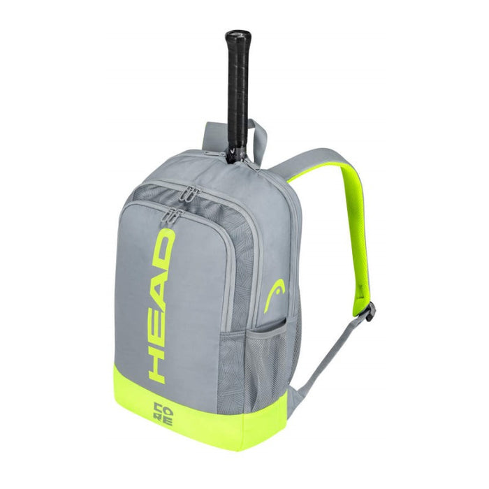 Head Core Backpack - Grey/Neon Yellow