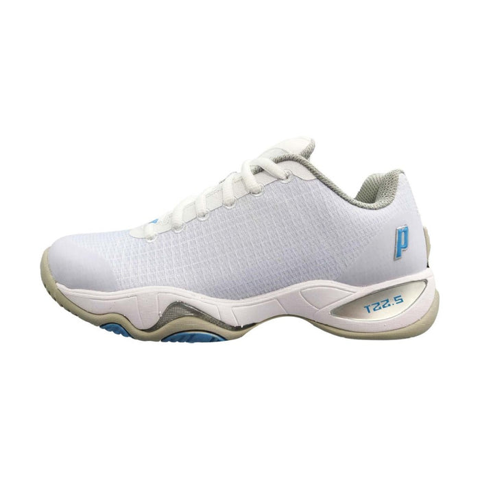 Prince T22.5 - White/Blue Women's Shoes