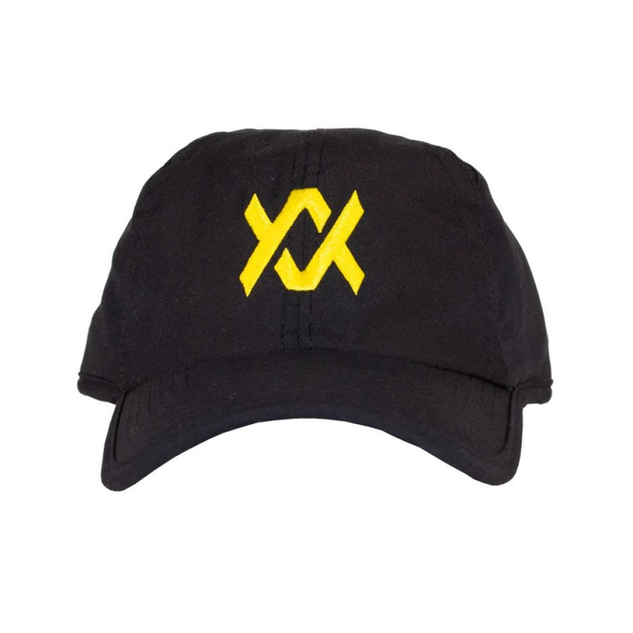 Volkl Perf Hat Large Logo - Black/Neon Yellow
