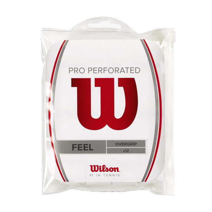 Wilson Pro Perforated Overgrip 12 Pack