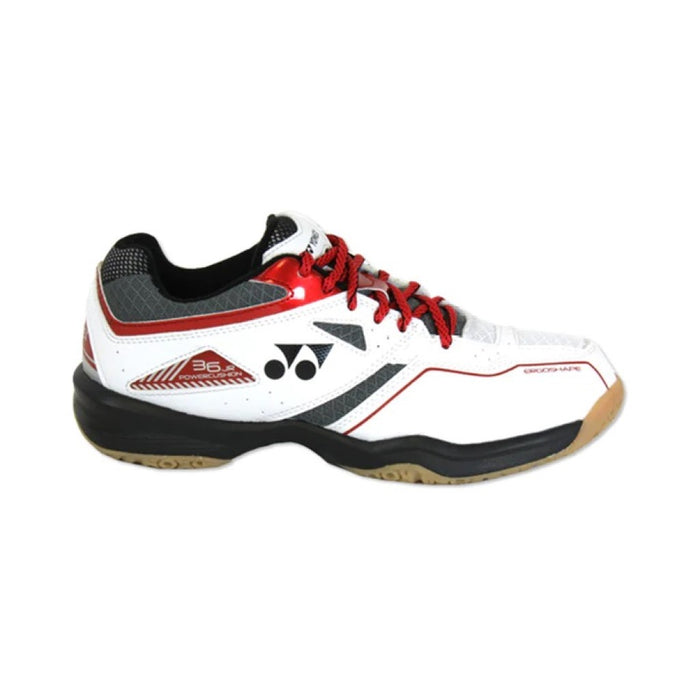 Yonex Power Cushion 36 - White/Red Men's Shoes