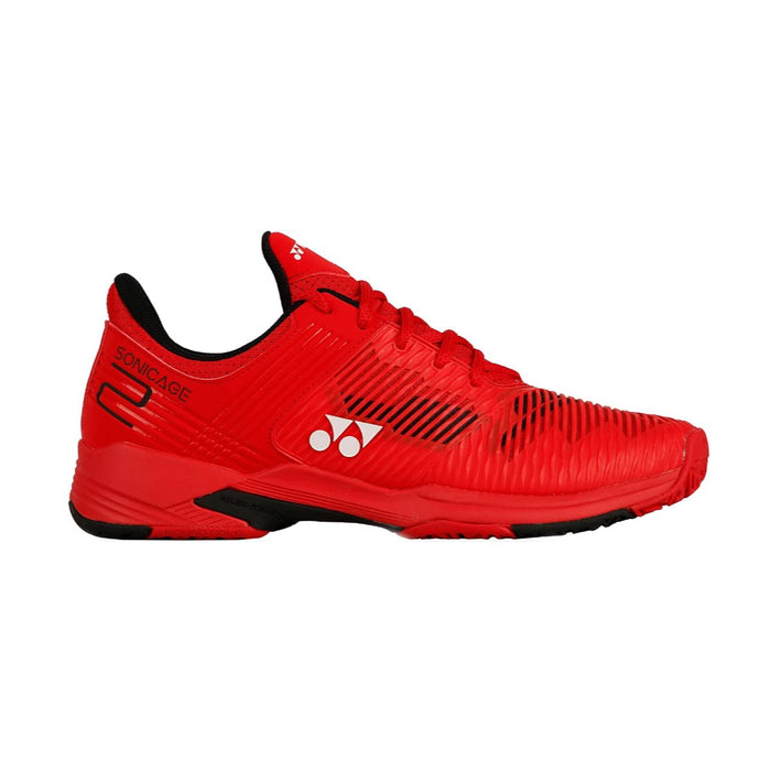 Yonex Power Cushion Sonicage 2 Clay - Red Men's Shoes